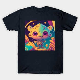 Colorful little Alien I - The little Alien Collection T-Shirt